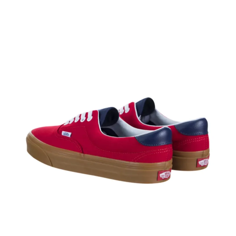 Vans Era 59 Varsity Sport Racing Red Dress Blues-2