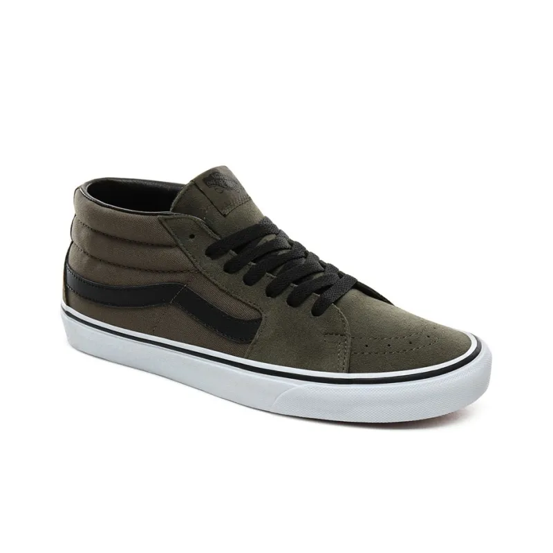 Vans Sk8 Mid 'Grape Leaf/True White'-2