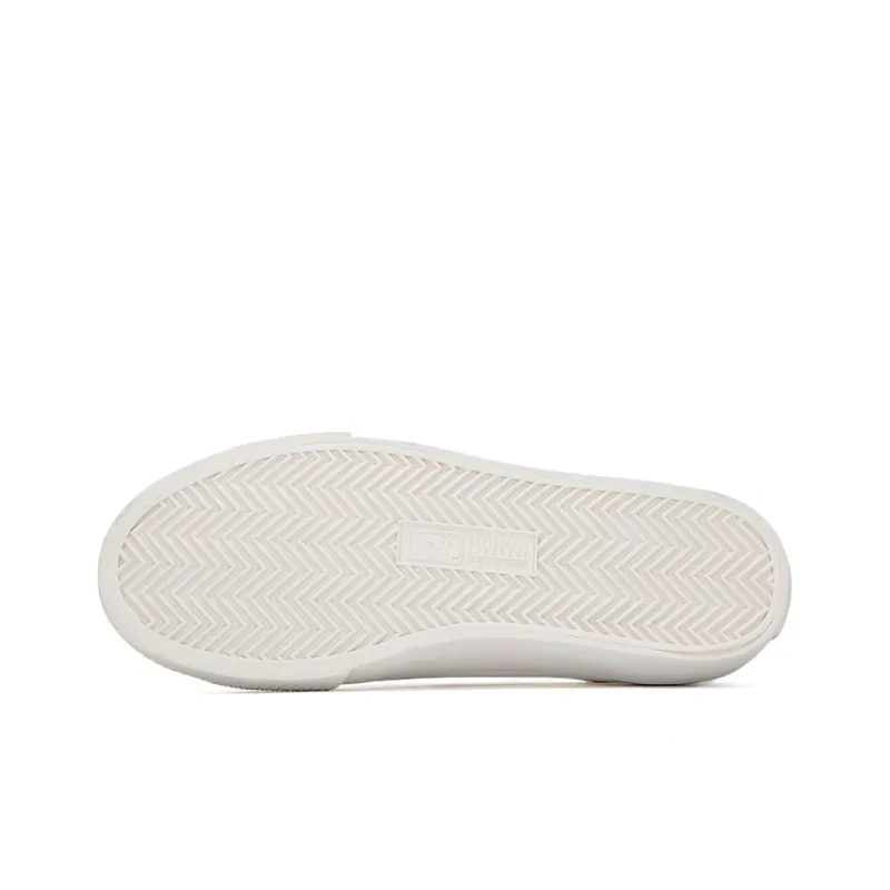 MLB Playball Mono Mesh Breathable Lightweight Low Top Skateboard Shoes Unisex Ivory White-5