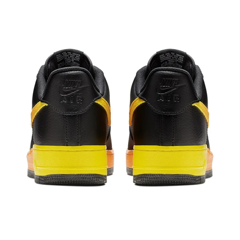 Nike Air Force 1 Low Black Yellow Orange-3