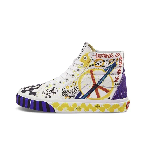 Vans SK8 Hi Galactic Goddes Yellow Blue