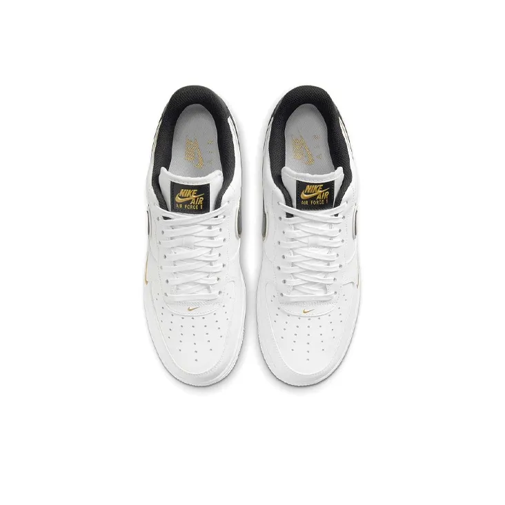 Nike Air Force 1 Low '07 LV8 Double Swoosh White Metallic Gold-3