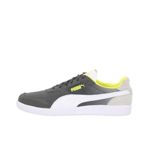 PUMA Icra Trainer Skateboard Shoes Men Low-Top Gray/Green