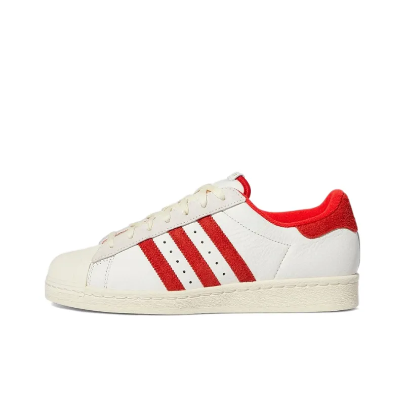 Adidas Superstar 82 White Vivid Red-0