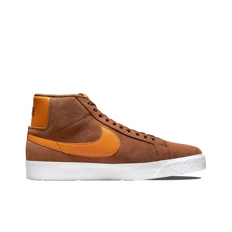 Nike Sb Blazer Mid Pecan Light Curry-1