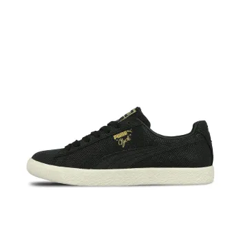 PUMA Clyde Series Euphoria Balance Lightweight Low-Top Skateboard Shoes Women's Black White