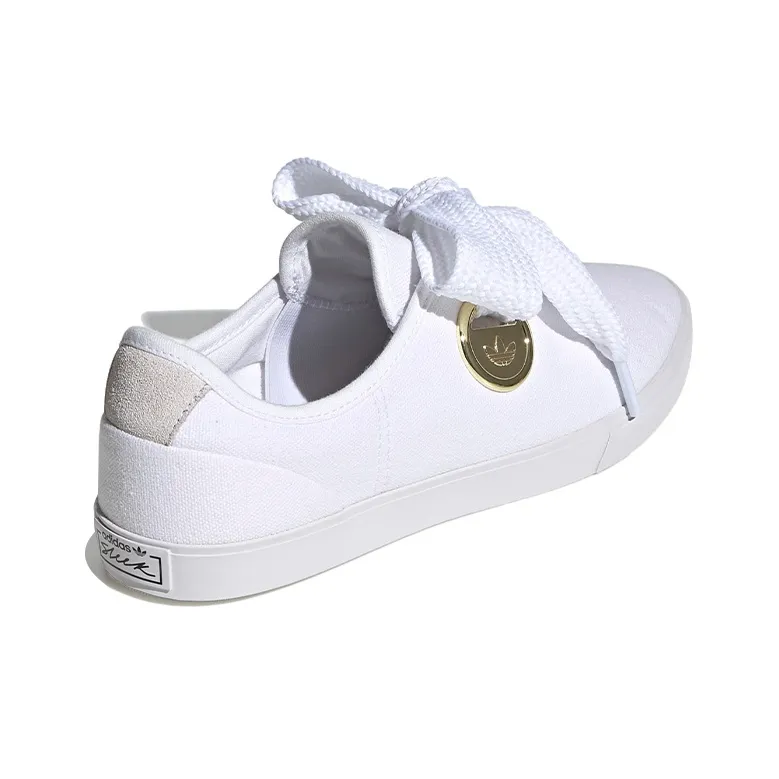 Adidas Women's Sleek Low 'White Gold Metallic' Women's-3