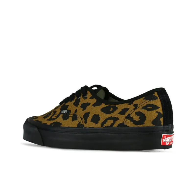 Authentic Vans Lx Canvas Suede 'Leopard Black'-3