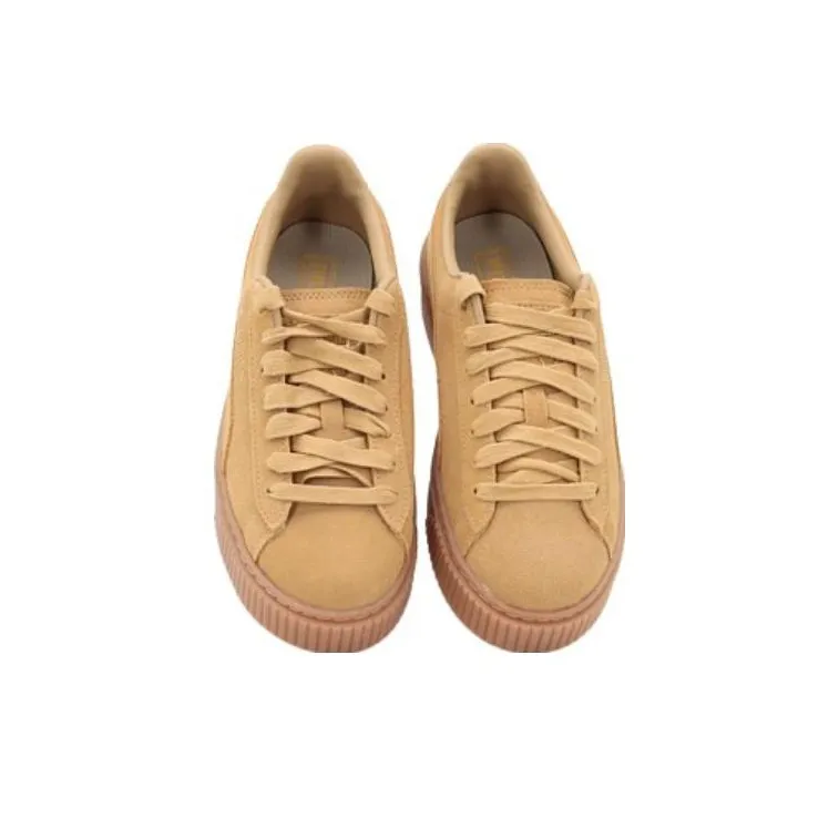 PUMA Suede Platform Sd 'Oatmeal' Women's-3