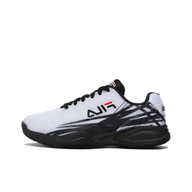 FILA Axilus 2 Cushioning Low Top Tennis Shoes Unisex Gray Black-0