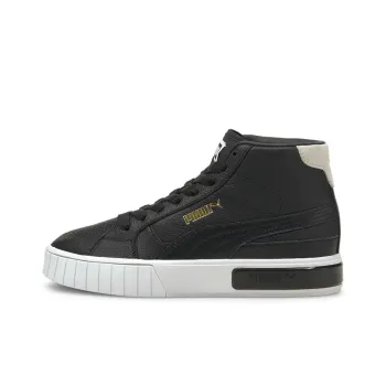 PUMA Cali Star Anti Slip Wear Resistant Mid Top Skateboard Shoes Women's Black