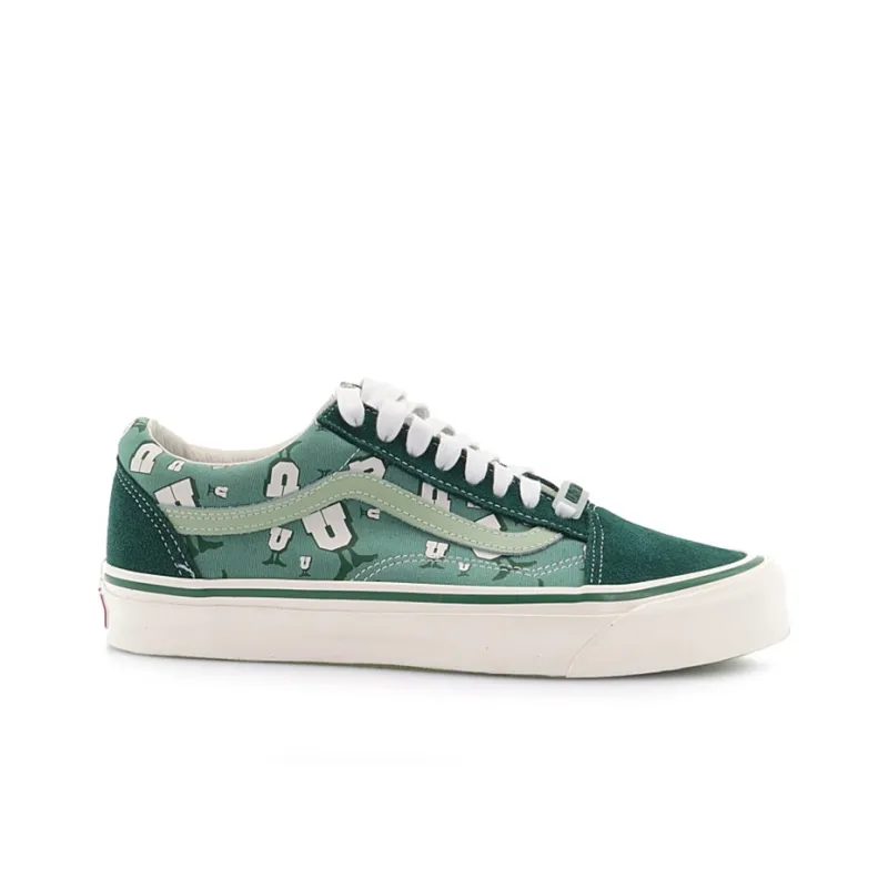 Vans Vault Og Old Skool Lx Undefeated U Man Bistro Green-1