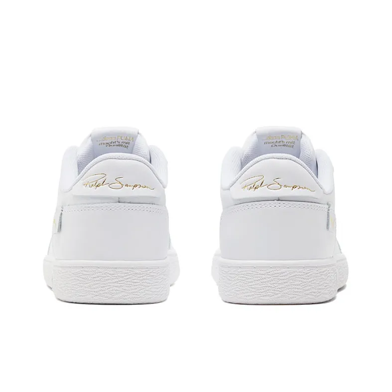 PUMA Ralph Sampson Mc Clean Casual Shoes White/Gold-4
