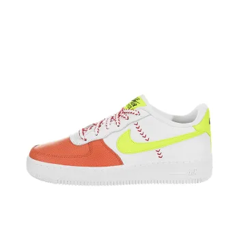Nike Air Force 1 LV8 SPRB Slip Resistant Cushioning Wear Resistant Low Top Skateboard Shoes GS White Orange Green