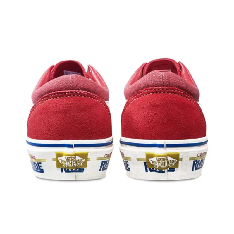Vans Bold Ni Rhude Red-4
