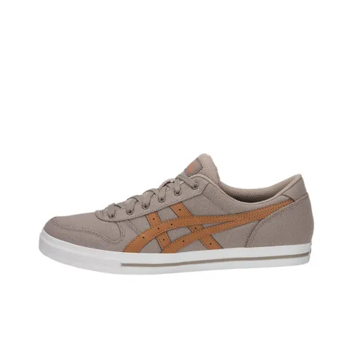 Asics Aaron Skateboard Shoes Unisex Low-Top Brown/Orange