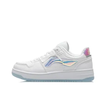LINING Tian Ji Women's Little White Sneakers   Laser