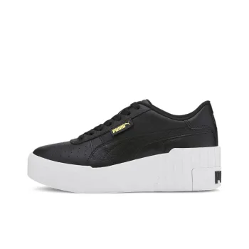 PUMA Cali Wedge 'Black White' Women's