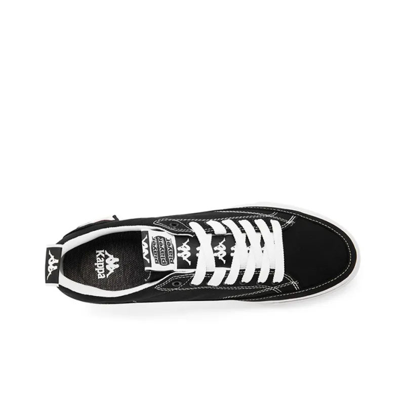 Kappa Low Top Skateboard Shoes Unisex Black-2