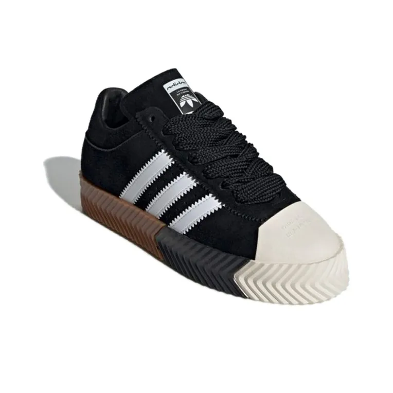 Adidas Aw Skate Super Alexander Wang Black White-2