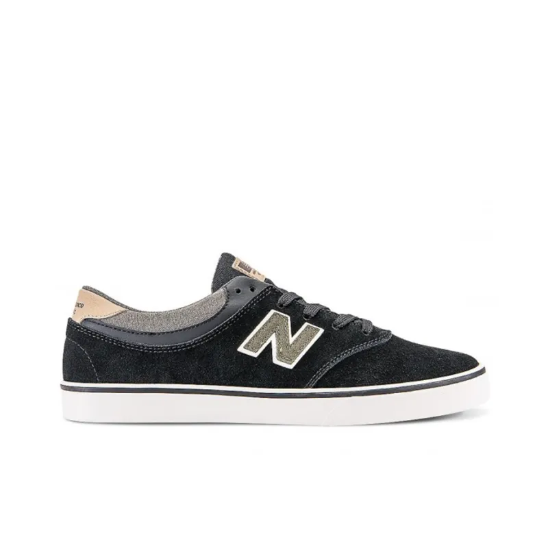 New Balance NB Quincy 254 Durable Lightweight And Breathable Low-Top Skateboard Shoes Men's Black-1
