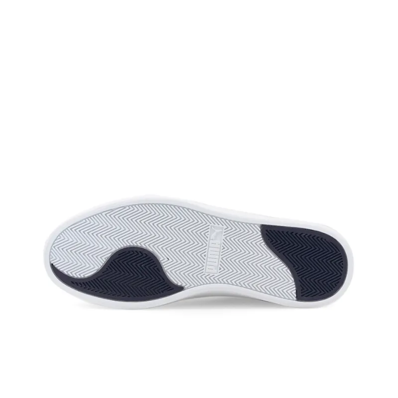 PUMA Unisex Shuffle Perf Sneakers White/Blue-4