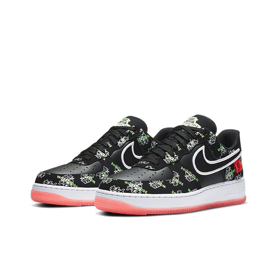 nike worldwide air force 1 black