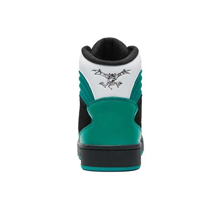 Airwalk Wear-Resistant Slip-Resistant High-Top Skateboard Shoes Men's Peacock Blue-3