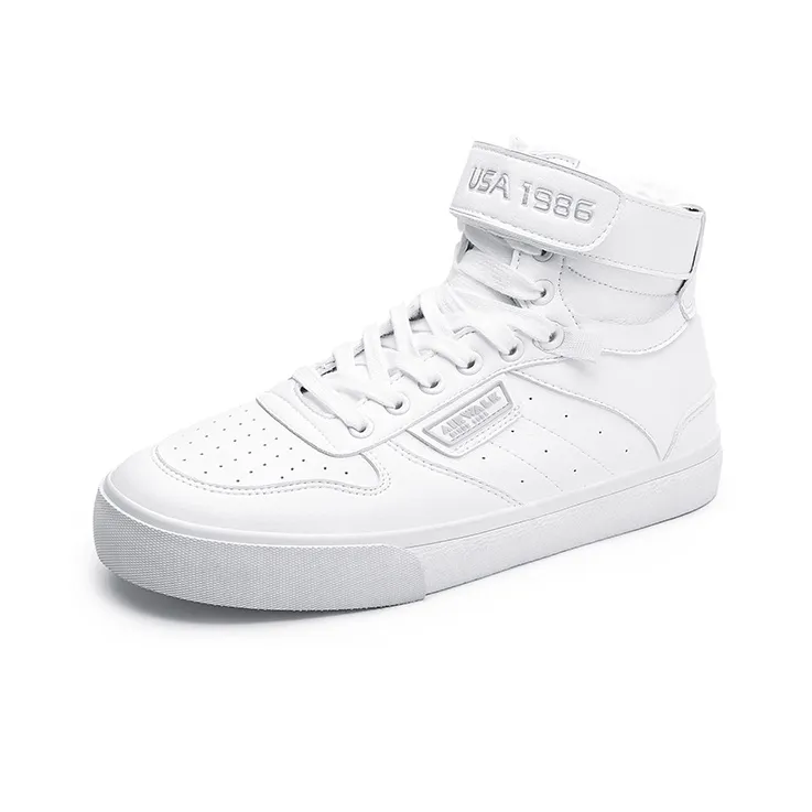 Airwalk Skateboard Shoes Men High-Top White-1