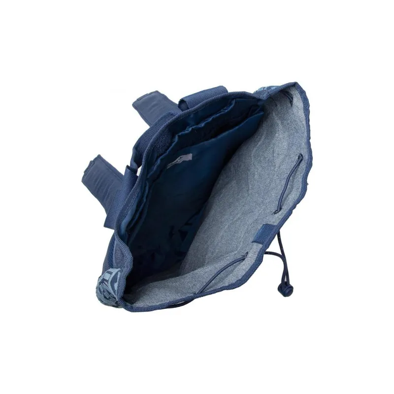 Adidas Originals Polyester And Cotton Bucket Bag Backpack Regular Women's Blue-4