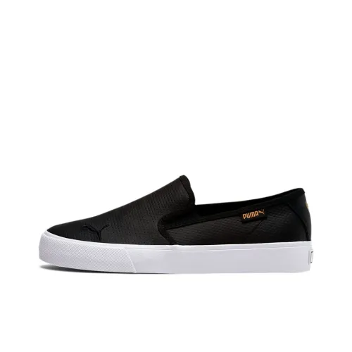 PUMA Bari Cat Slip On Black/White Women's