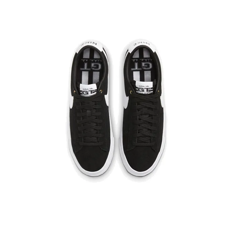 Nike Sb Zoom Blazer Low Pro Gt Black White-3