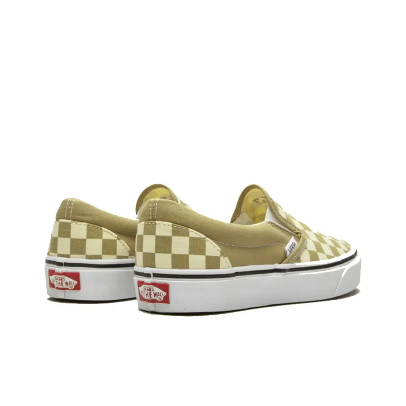 Slip On Classic Vans 'Checkerboard Cornstalk'-3