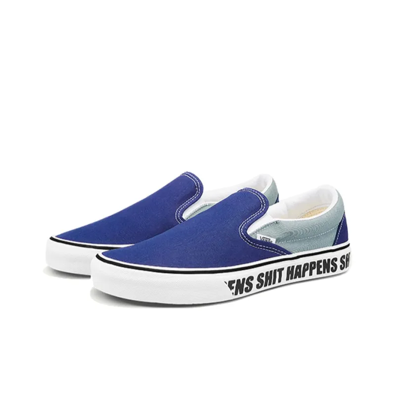 Vans Classic Slip On Navy Blue-2