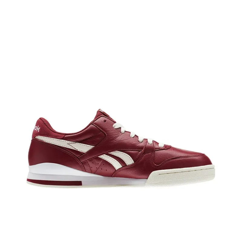 Reebok Phase 1 I Pro DL Wrapping Anti-Slip Shock-Absorbing And Wear-Resistant Low-Top Skateboard Shoes Men's Burgundy-1