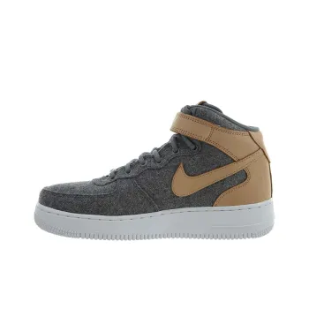 Nike Air Force 1 07 Mid Leather Premium 'Cool Grey' Women's