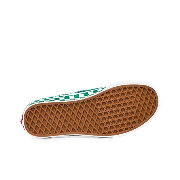Vans Classic Slip On 'Sidewall Check Ultramarine Green'-4