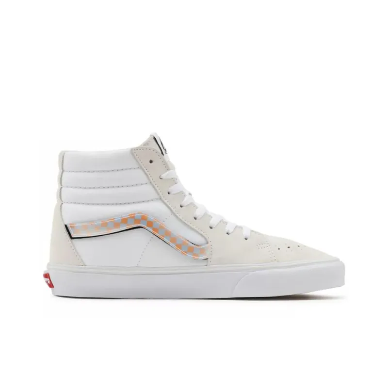 Vans Lenticular Sidestripe SK8 HI 'White Orange'-1