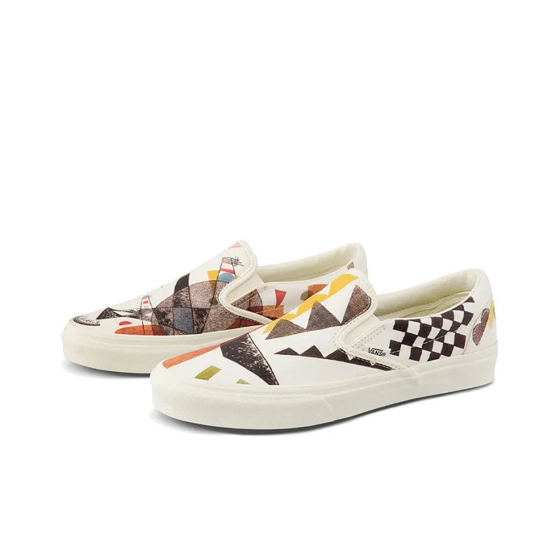 Vans MoMA X Classic Slip On 'Vasily Kandinsky's Orange'-1