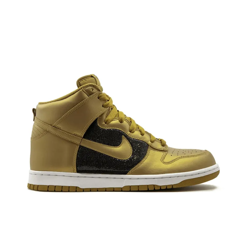 Nike Dunk High 'Metallic Gold' Women's-1
