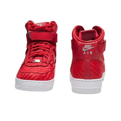 Nike Air Force 1 High Woven Gym Red-3