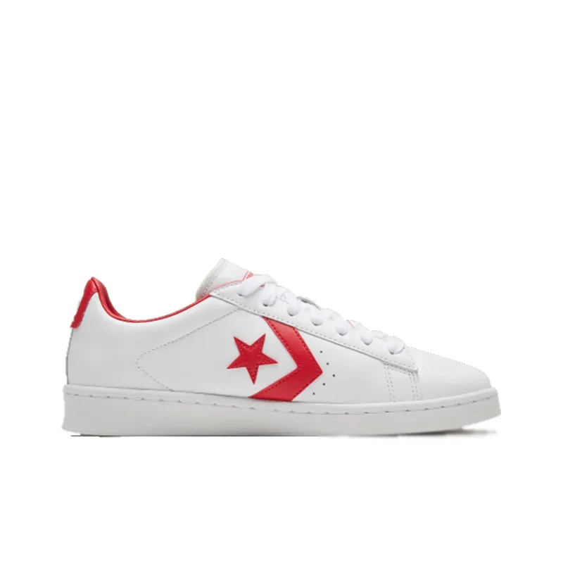 Converse Pro Leather Ox White Red-1