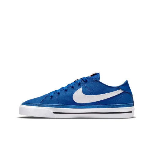 Nike Court Legacy Skateboard Shoes Men Low-Top Blue/White