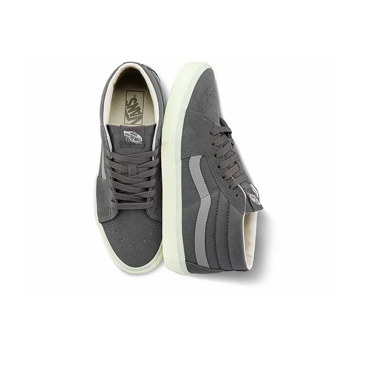 Vans Shoes Skate Shoes 'Gray Creamwhite'-3
