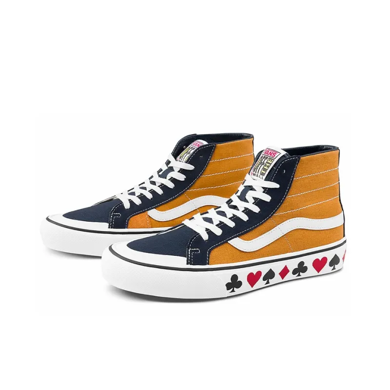 Vans SK8 Hi 138 Decon Sf 'Black Yellow'-1