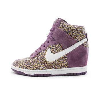 Nike Dunk Skateboard Shoes Women's Purple