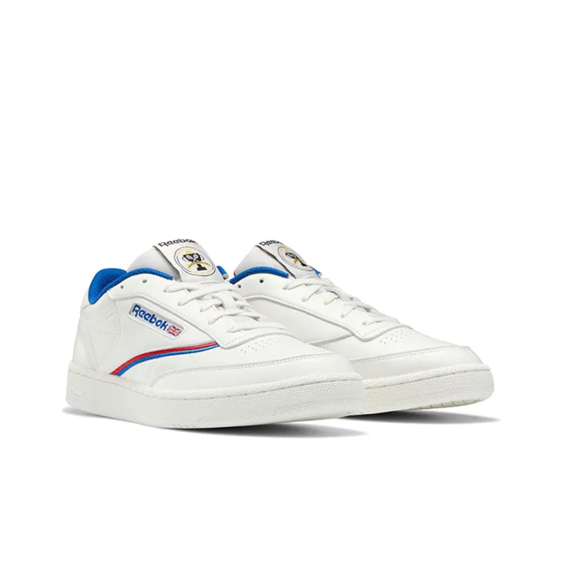 Reebok Club C 85 'Chalk Vector Blue Red'-2