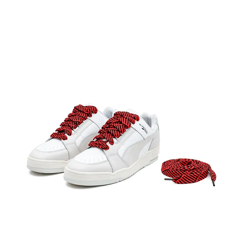 PUMA Unisex Slipstream Lo Laces Sneakers Grey/White-7