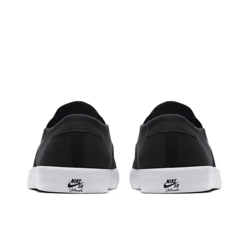 Nike Sb Portmore Ii Solarsoft Slip Black Light Bone-4