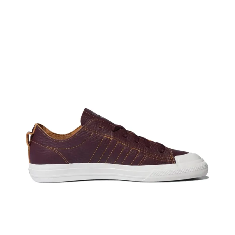Adidas Originals Nizza Rf Maroon Legacy Gold-1
